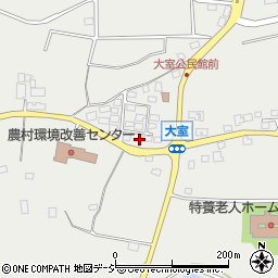 栃木県日光市大室888-38周辺の地図
