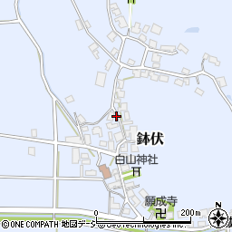 石川県かほく市鉢伏ワ69周辺の地図