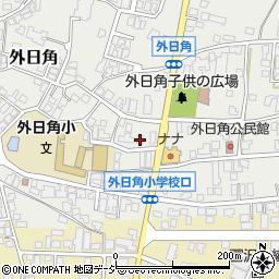 石川県かほく市外日角ニ62周辺の地図