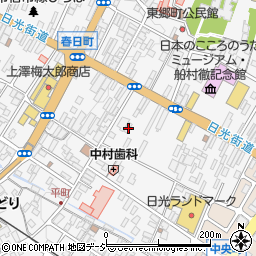 栃木県日光市今市383周辺の地図