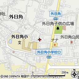 石川県かほく市外日角ニ63周辺の地図