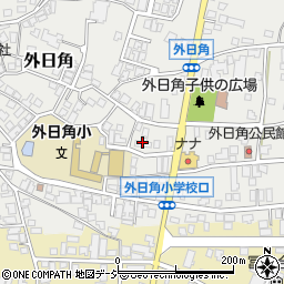 石川県かほく市外日角ニ63-1周辺の地図