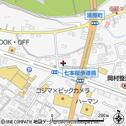 栃木県日光市今市1004周辺の地図