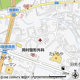 栃木県日光市今市969周辺の地図