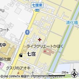 石川県かほく市七窪ハ17周辺の地図