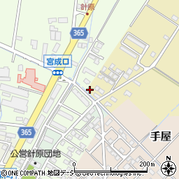 富山県富山市宮成4周辺の地図