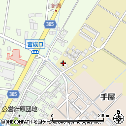 富山県富山市宮成5周辺の地図