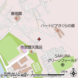 栃木県さくら市喜連川642周辺の地図