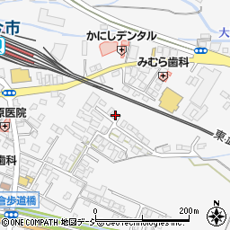 栃木県日光市今市1094周辺の地図