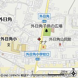 石川県かほく市外日角ニ68周辺の地図