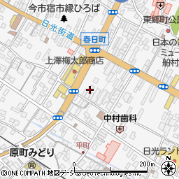 栃木県日光市今市361周辺の地図