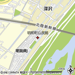 明和町公民館周辺の地図