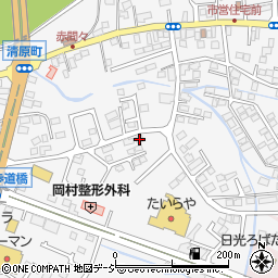 栃木県日光市今市966周辺の地図