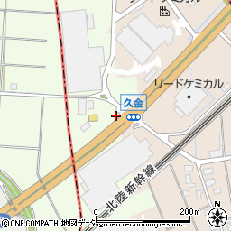 富山県中新川郡上市町久金新1018周辺の地図