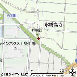 富山県富山市水橋高寺周辺の地図