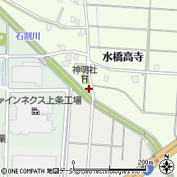 富山県富山市水橋高寺周辺の地図