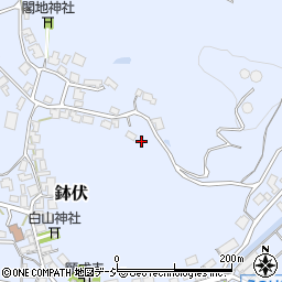 石川県かほく市鉢伏（ス）周辺の地図