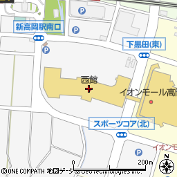 ライトオンイオンモール高岡店周辺の地図