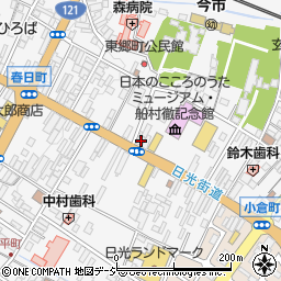 栃木県日光市今市713周辺の地図