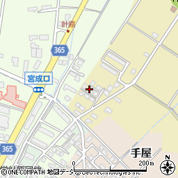 富山県富山市宮成8周辺の地図