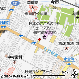 道の駅日光観光情報館周辺の地図