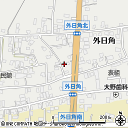 石川県かほく市外日角ロ10周辺の地図