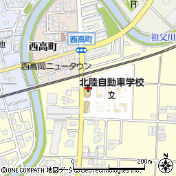 富山県高岡市中保75周辺の地図