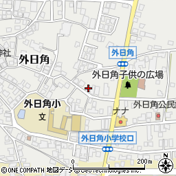 石川県かほく市外日角ニ48周辺の地図