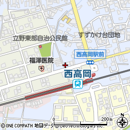 富山県高岡市立野高池町358-2周辺の地図