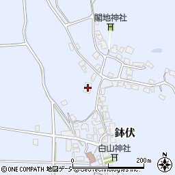 石川県かほく市鉢伏ワ78周辺の地図