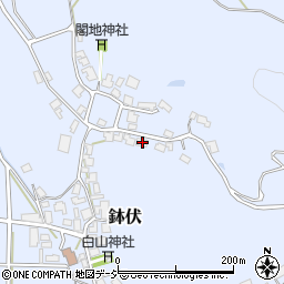 石川県かほく市鉢伏ワ87周辺の地図