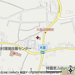 栃木県日光市大室888-11周辺の地図