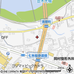 栃木県日光市今市1196周辺の地図
