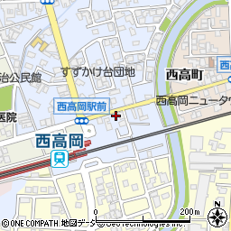 富山県高岡市立野高池町257周辺の地図