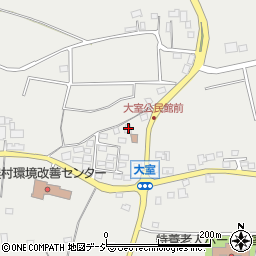 栃木県日光市大室888周辺の地図