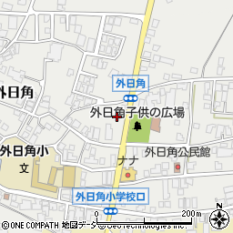 石川県かほく市外日角ニ41周辺の地図