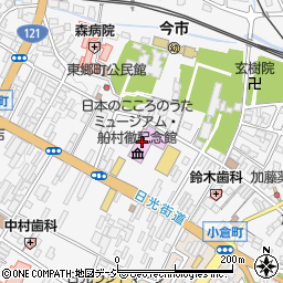 日本のこころのうたミュージアム・船村徹記念館周辺の地図