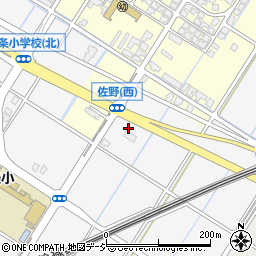 ローソン高岡佐野店周辺の地図