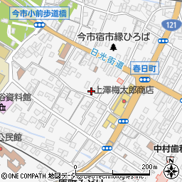 栃木県日光市今市332周辺の地図