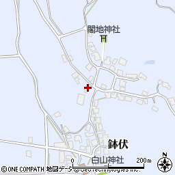 石川県かほく市鉢伏ワ81周辺の地図