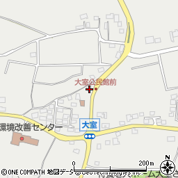 栃木県日光市大室888-8周辺の地図
