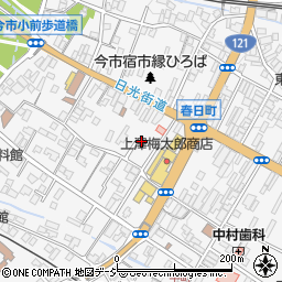 栃木県日光市今市493周辺の地図