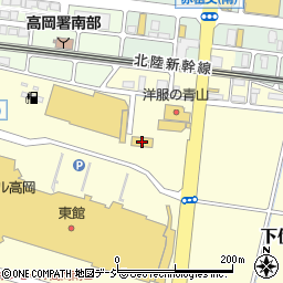 タイヤ館イオンモール高岡店周辺の地図