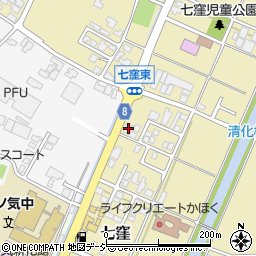 石川県かほく市七窪ハ44周辺の地図