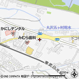 栃木県日光市今市1086周辺の地図