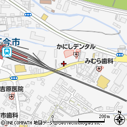 栃木県日光市今市1156周辺の地図