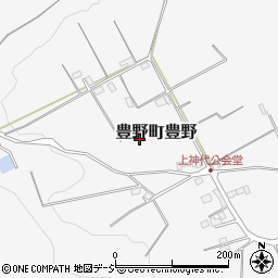 長野県長野市豊野町豊野3952周辺の地図