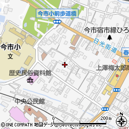 栃木県日光市今市317周辺の地図