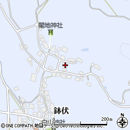 石川県かほく市鉢伏オ周辺の地図