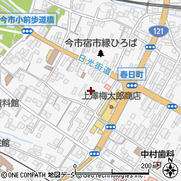 栃木県日光市今市495周辺の地図
